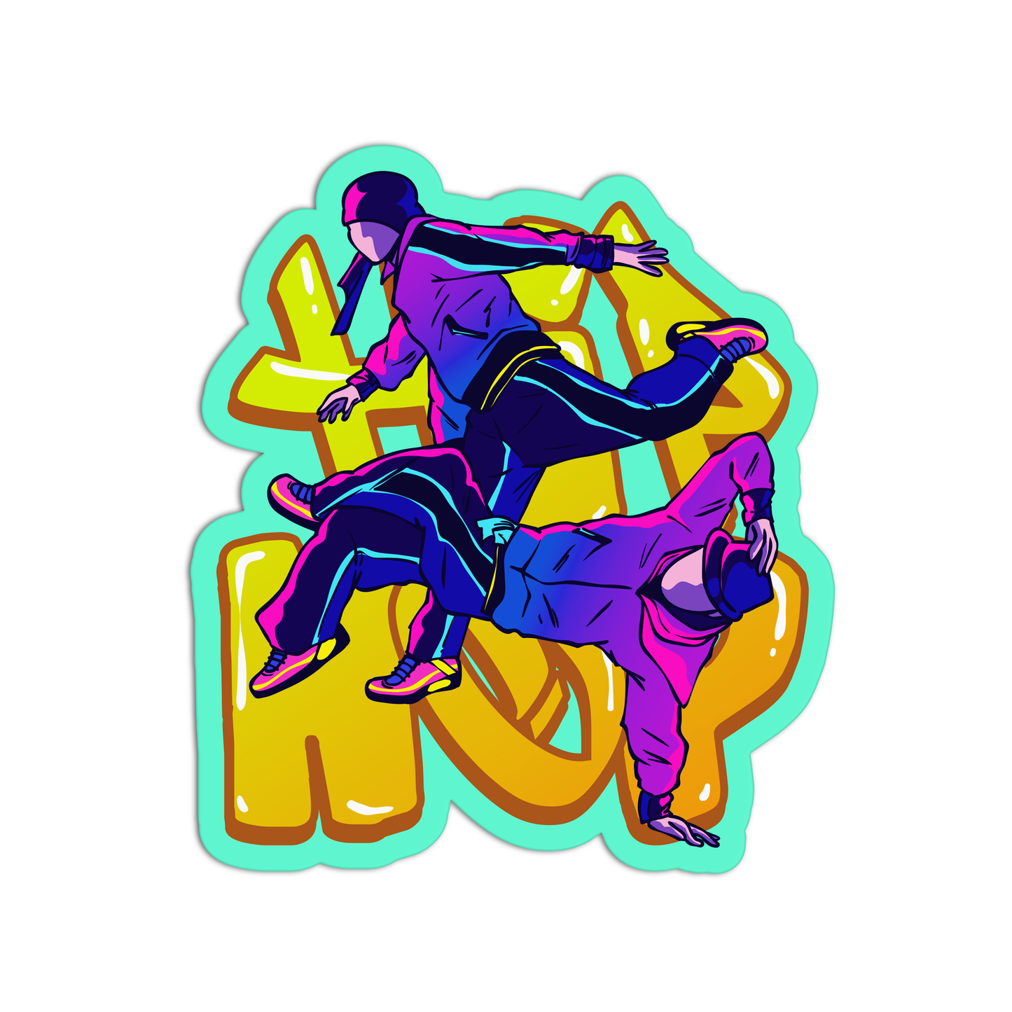 Hiphop Dance Stickers