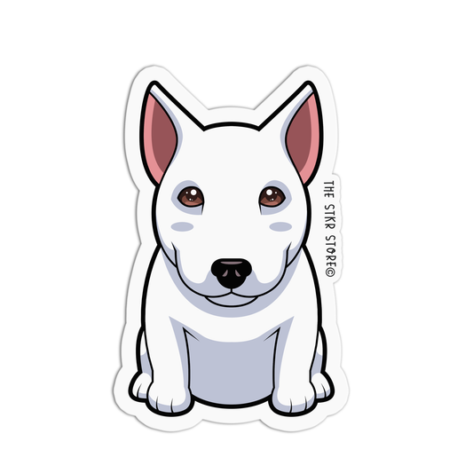 Bull Terrier Dog Breeds Stickers