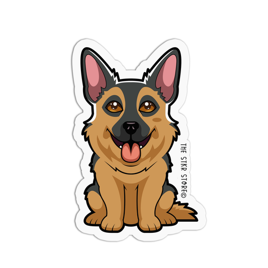 German Shepherd Dog Breeds Stickers