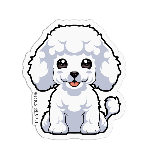Poodle Dog Breeds Stickers