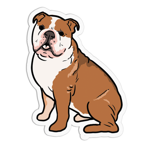 Bulldog Dogs Stickers