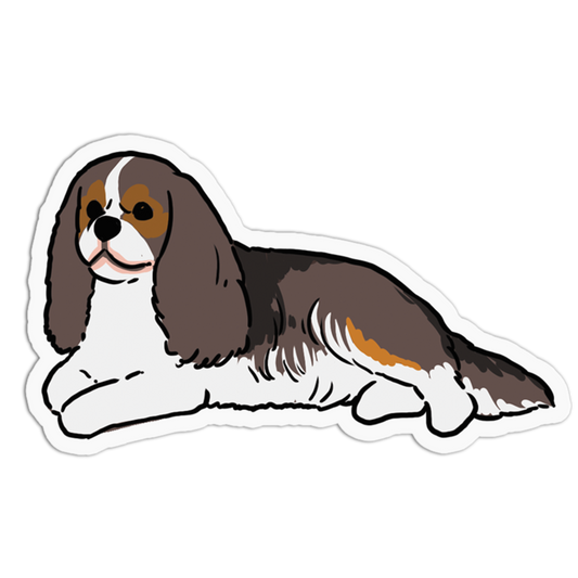 Cavalier King Charles Spaniel Dogs Stickers