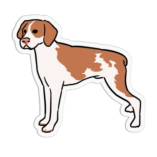 Birthday Spaniel Dogs Stickers