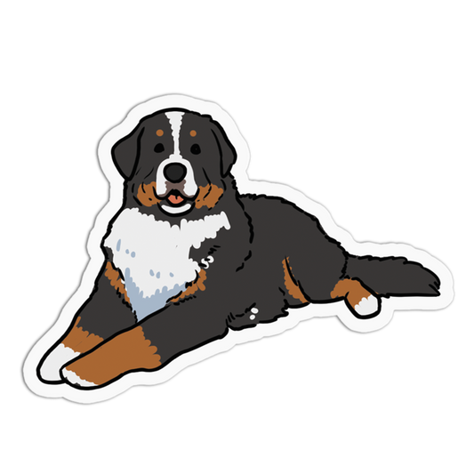 Bernese Mountain Dogs Stickers