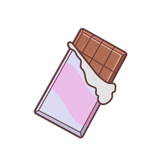 Milk Chocolate Bar - Entry Candies Sticker - The Stkr Store