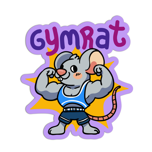 Gymrat Exercise Stickers