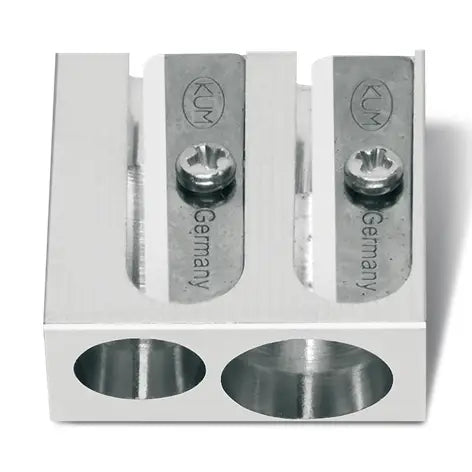 Double Pencil Sharpener in Magnesium - The Stkr Store