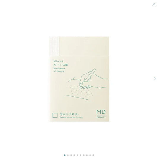 MD Notebook A7 Dot Grid - The Stkr Store