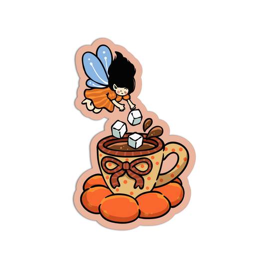 Fairy Sugar Coquette Coffee Matcha Sticker