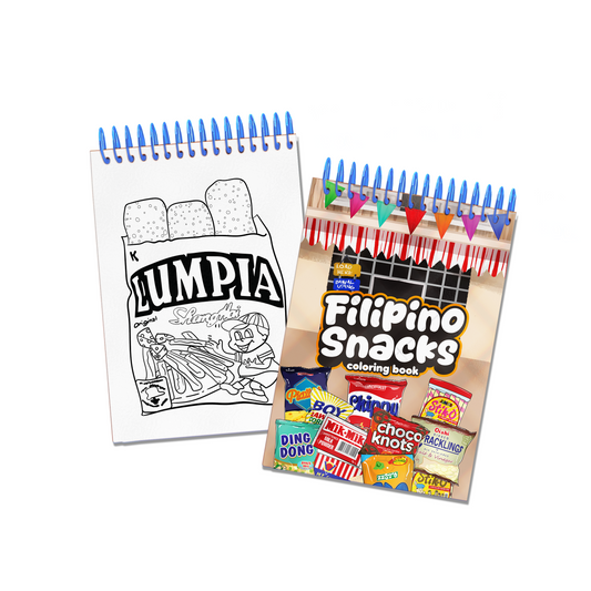 Filipino Snacks Coloring Book