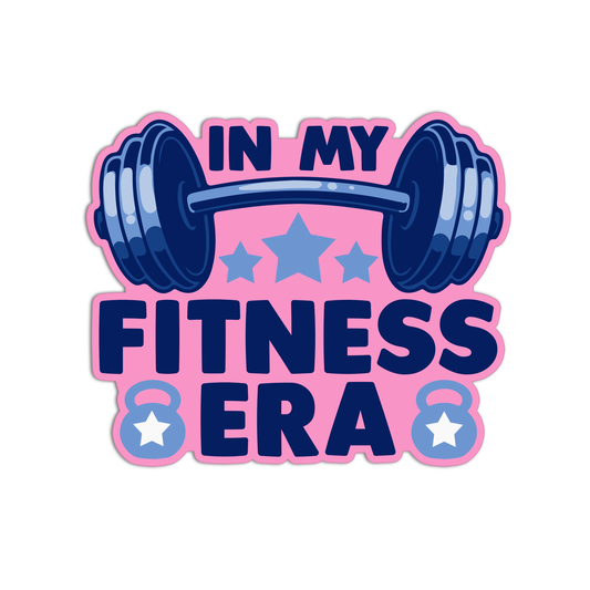In my fitness era Sticker