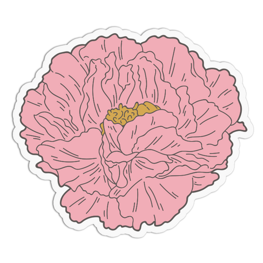Soft Peony Petal - Flower Sticker