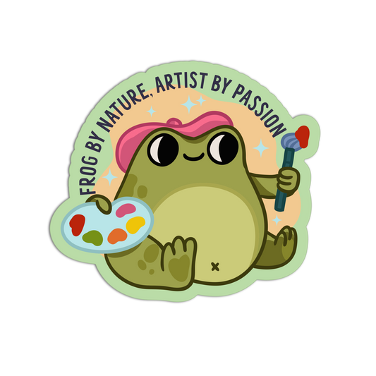 Frog by Nature, Artist by Passion