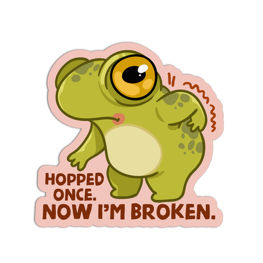 Hopped Once. Now I’m Broken.