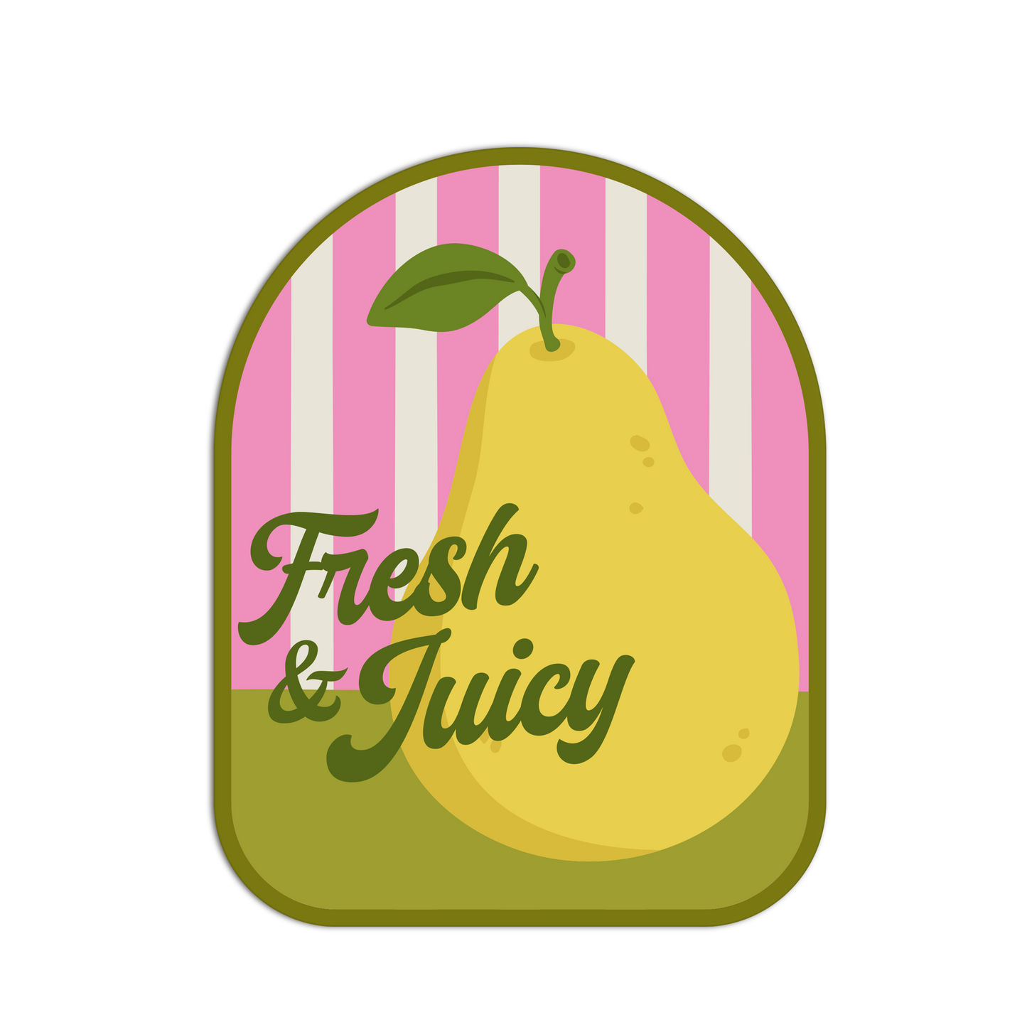 Pear – Fruit Label Sticker