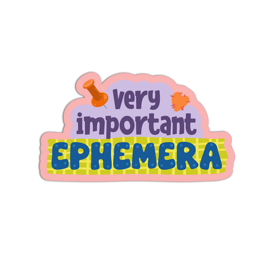 Very Important Ephemera - Funny Junk Journaling