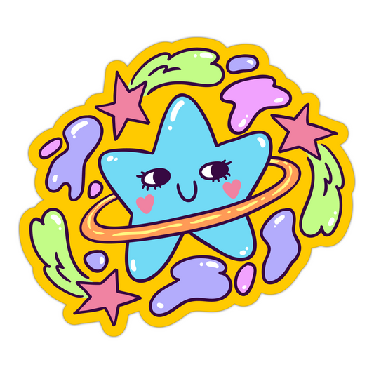 Galaxy And Friends Stickers