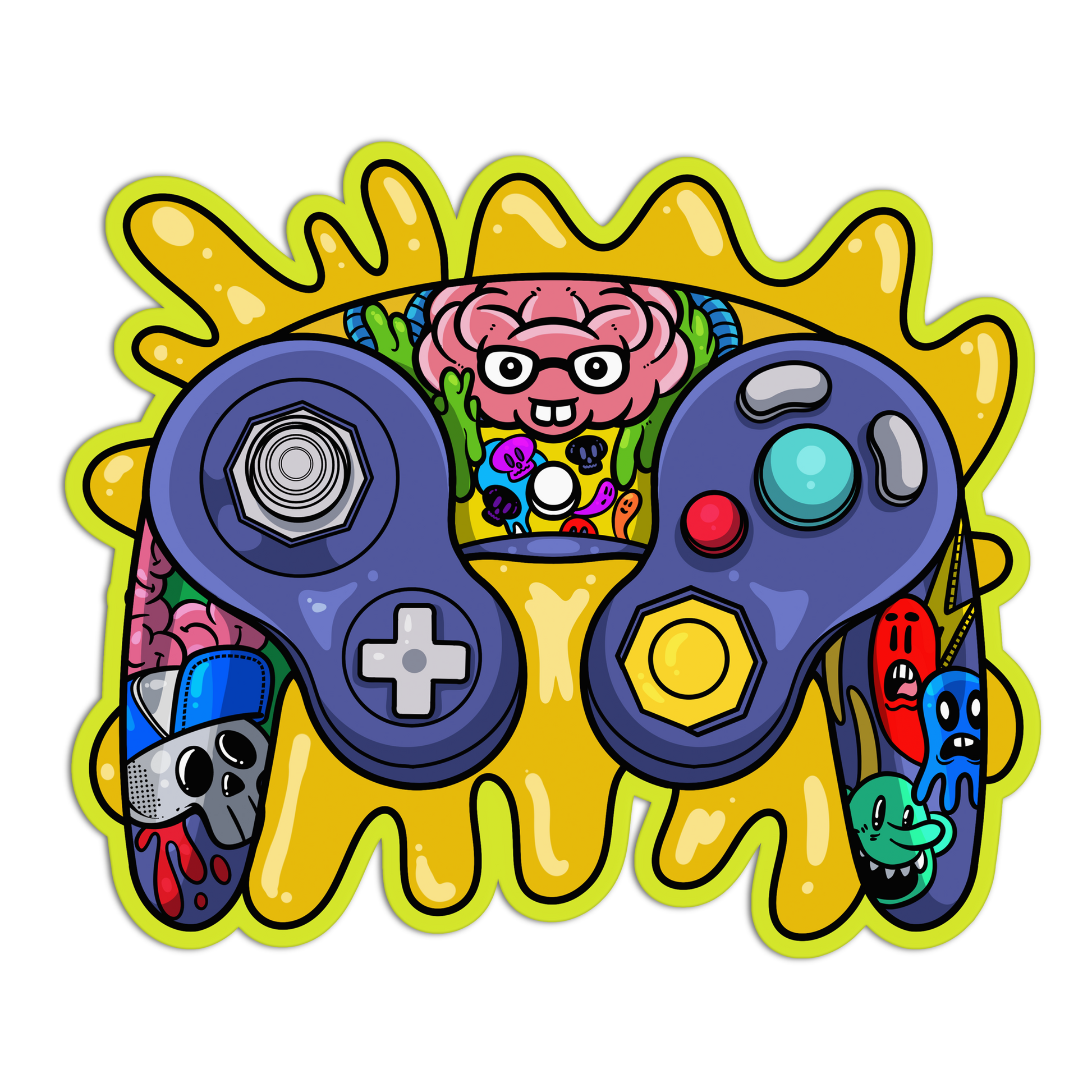 Gamer Controller Stickers