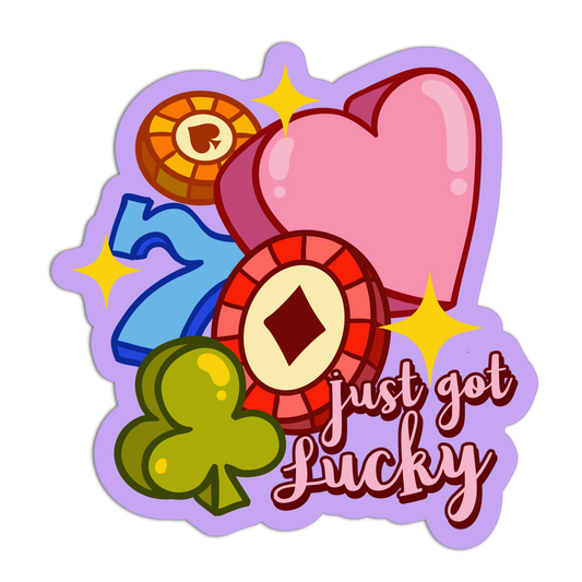 Girlie Gambling Stickers