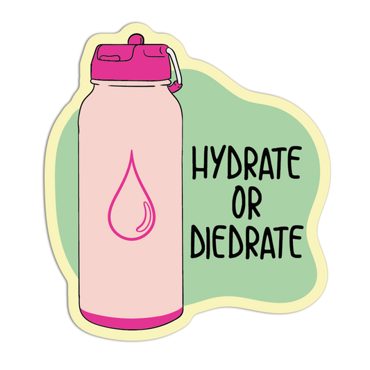 Hydrate Or Diedrate Gym Stickers