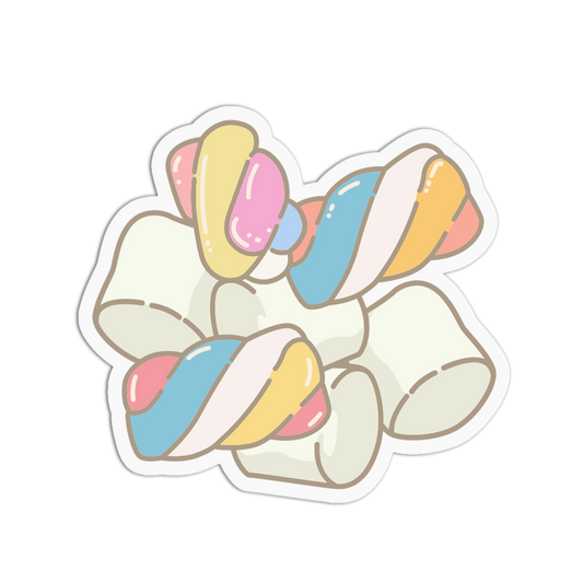 Twisted Marshmallows - Halloween Candies Sticker