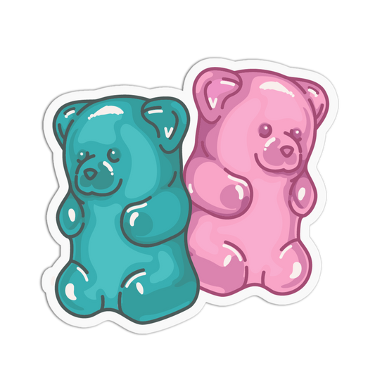 Jelly Cubs - Halloween Candies Sticker