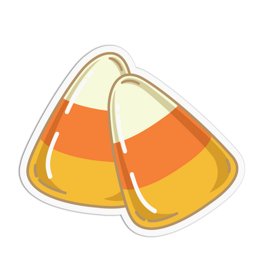 Fall Kernels - Halloween Candies Sticker