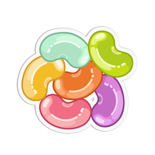 Assorted Beans - Halloween Candies Sticker