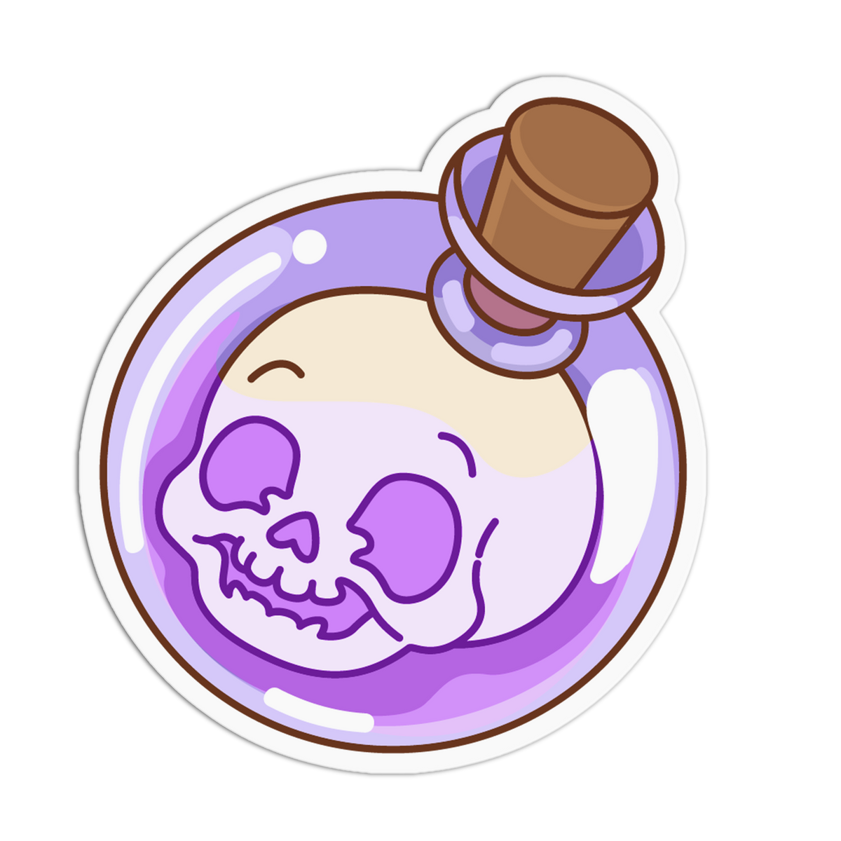Potion Bottle - Halloween Candies Sticker