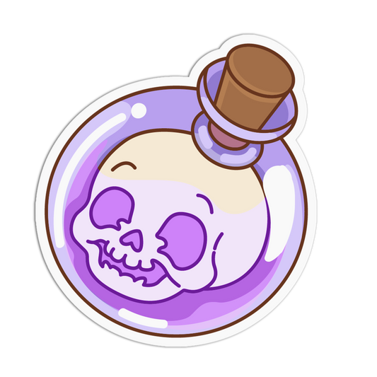 Potion Bottle - Halloween Candies Sticker