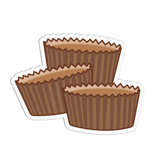 Chocolate Cups - Halloween Candies Sticker