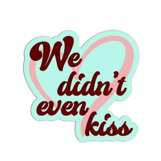 Heated Rivalry "No Kiss" Sticker - The Stkr Store