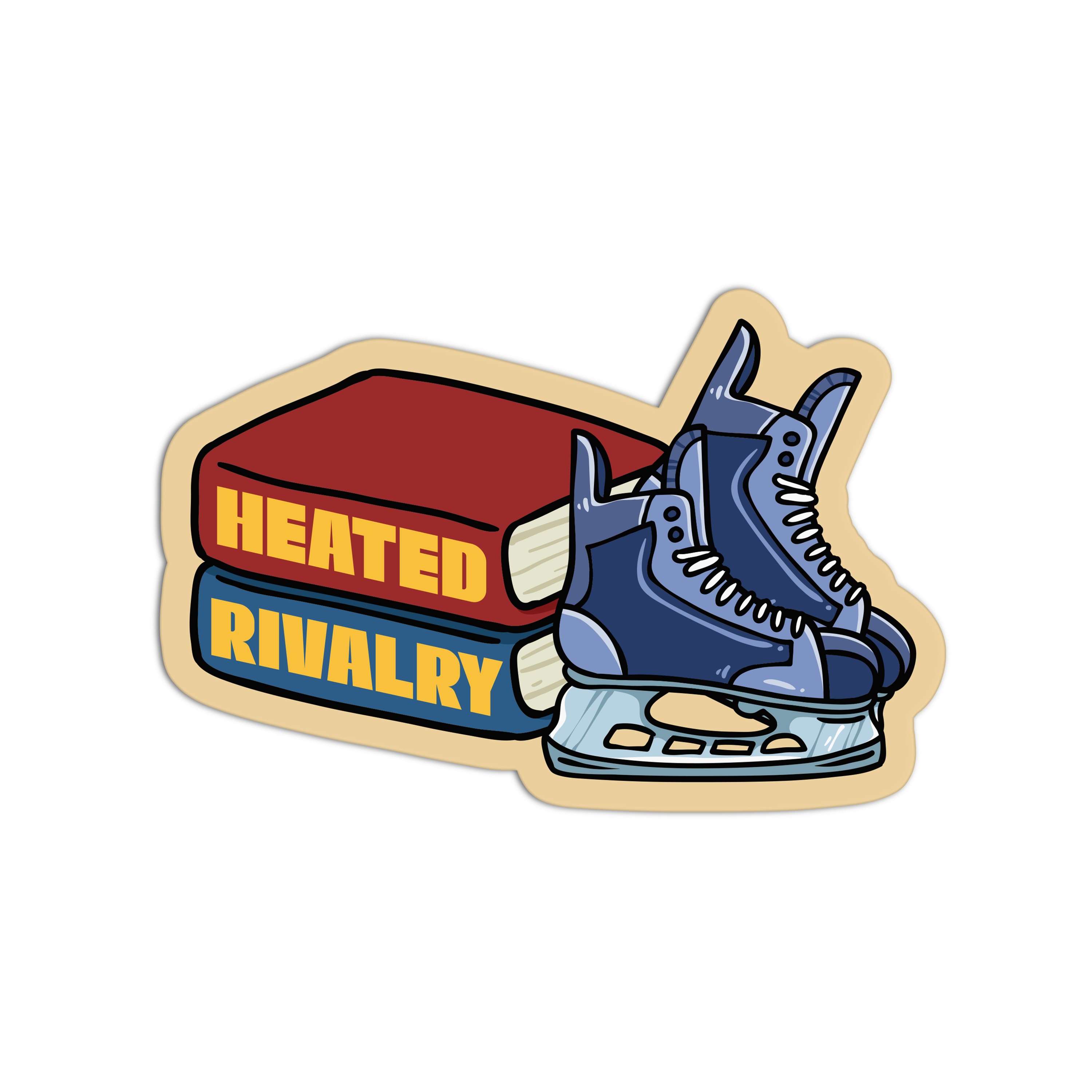 Heated Rivalry Skates Sticker – The Stkr Store