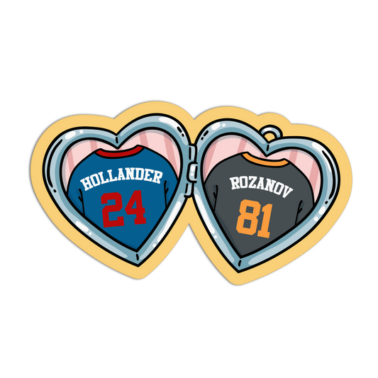 Heated Rivalry "Locket" Sticker