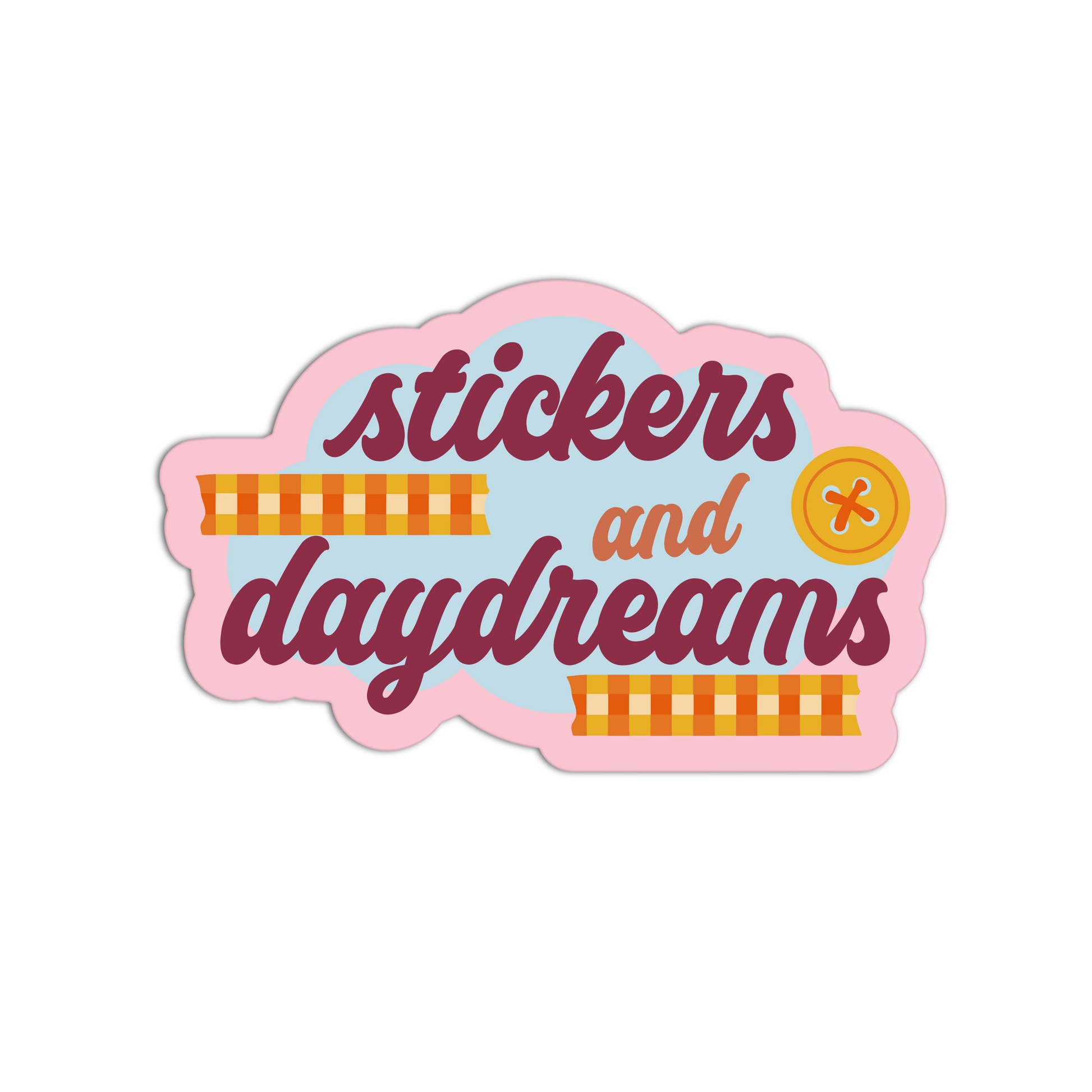 Stickers And Daydreams - Hippie Journal Sticker - The Stkr Store
