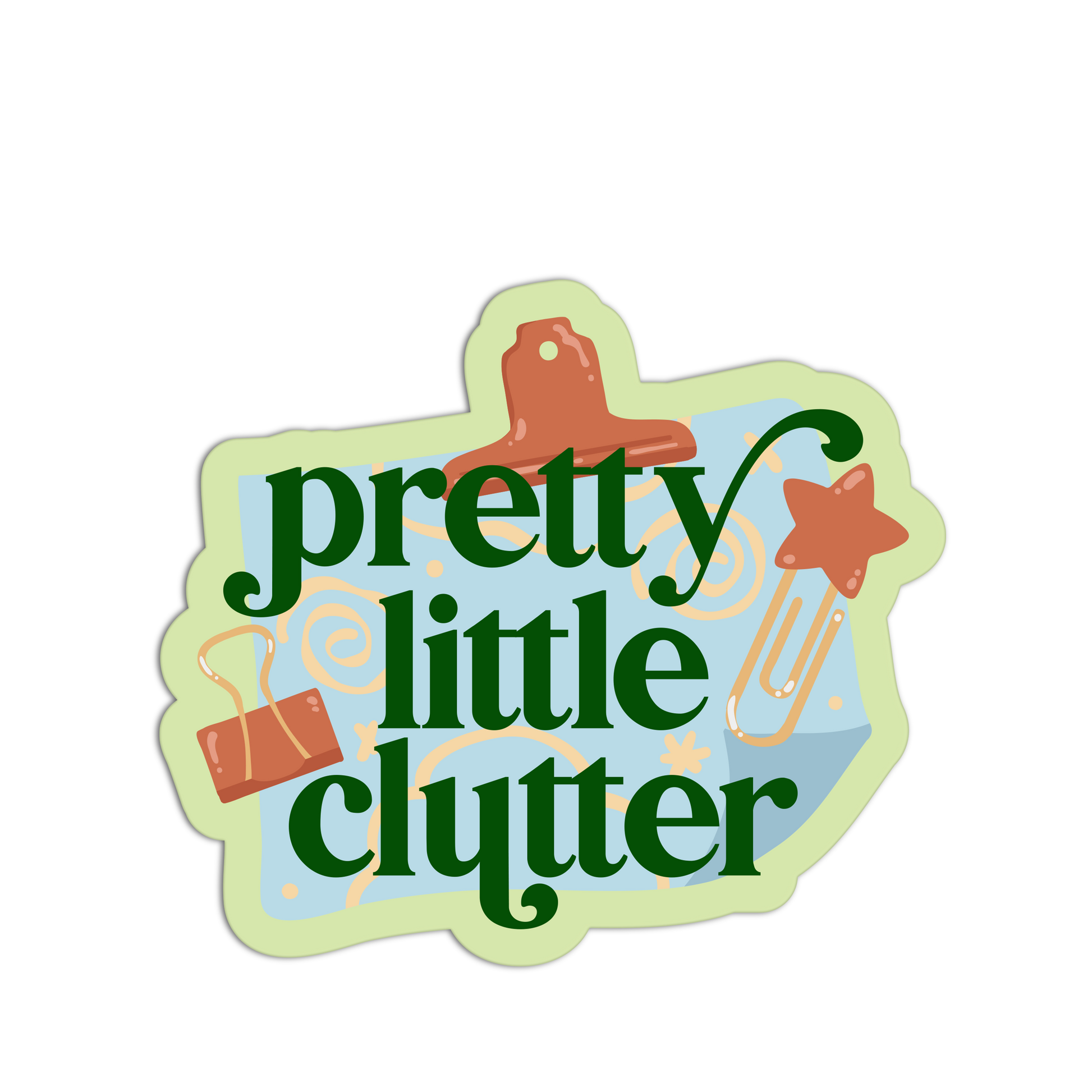 Pretty Little Clutter - Hippie Journal Sticker - The Stkr Store