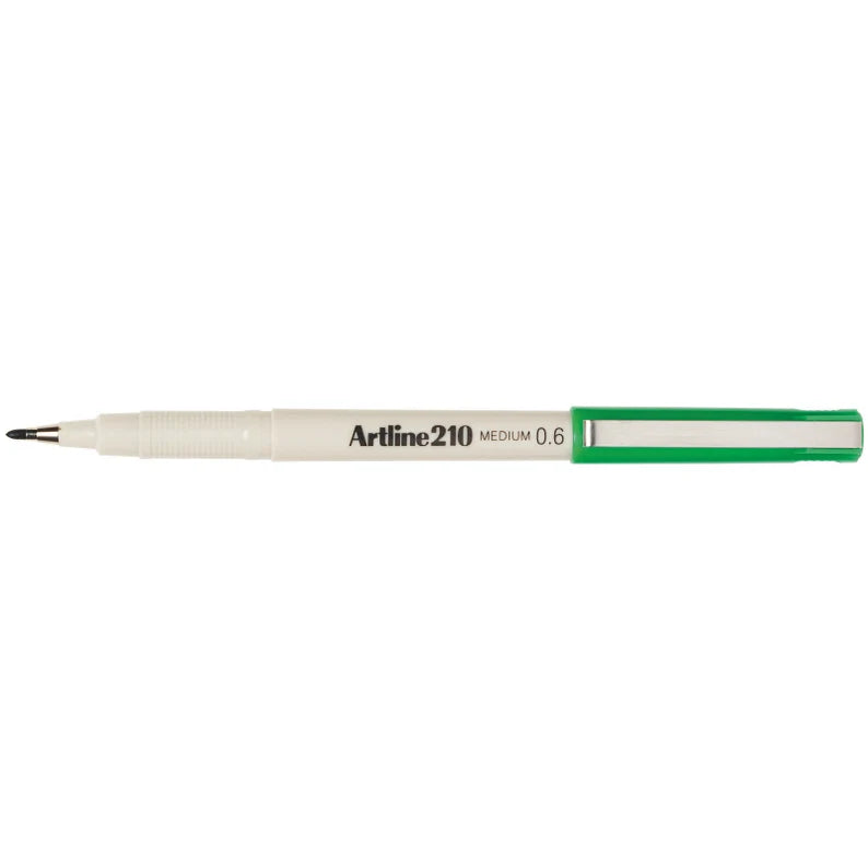 Artline 210 Marker Green - The Stkr Store