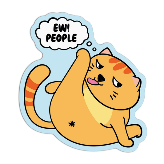 Ew People Introvert Stickers