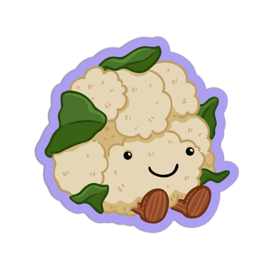 Cauliflower Stuffed Animal Stickers