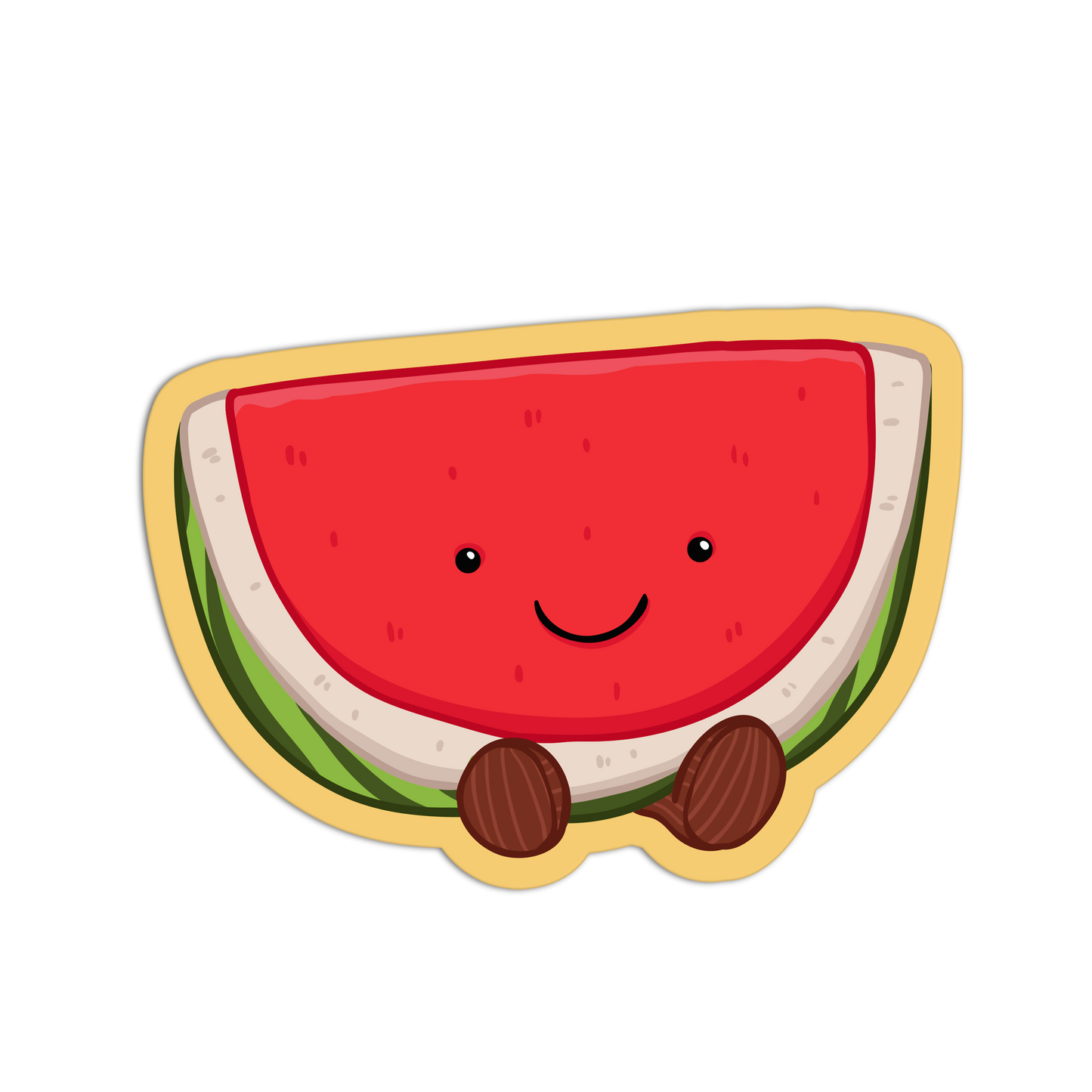 Watermelon Stuffed Animal Stickers