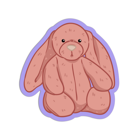 Bunny Stuffed Animal Stickers