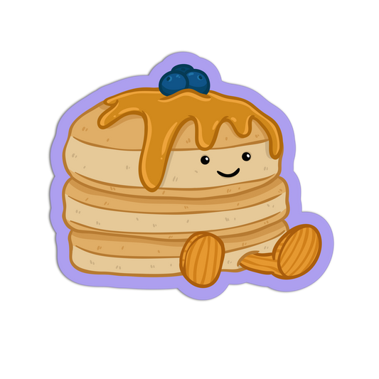 Pancake Stuffed Animal Stickers