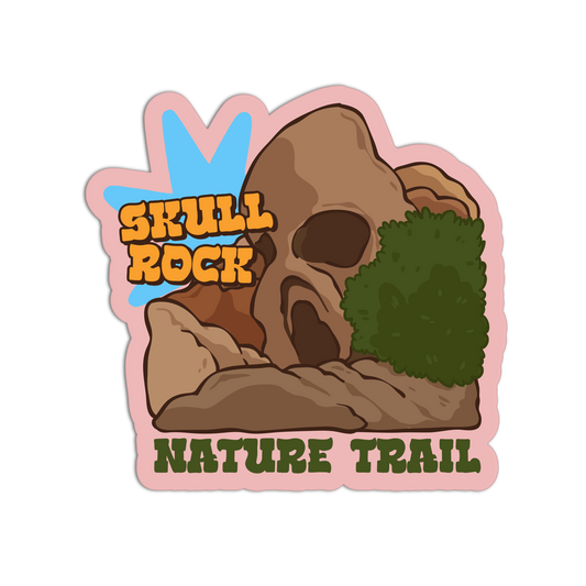 Skull Rock Nature Joshua Tree Sticker - The Stkr Store