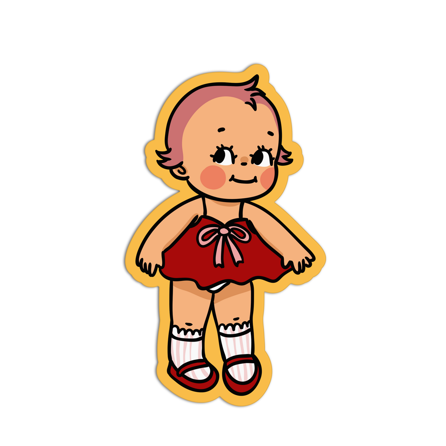 Retro Babies Sticker