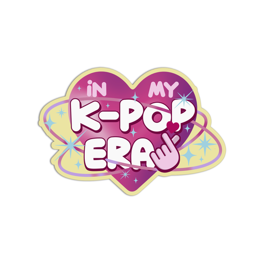 In my kpop era Sticker