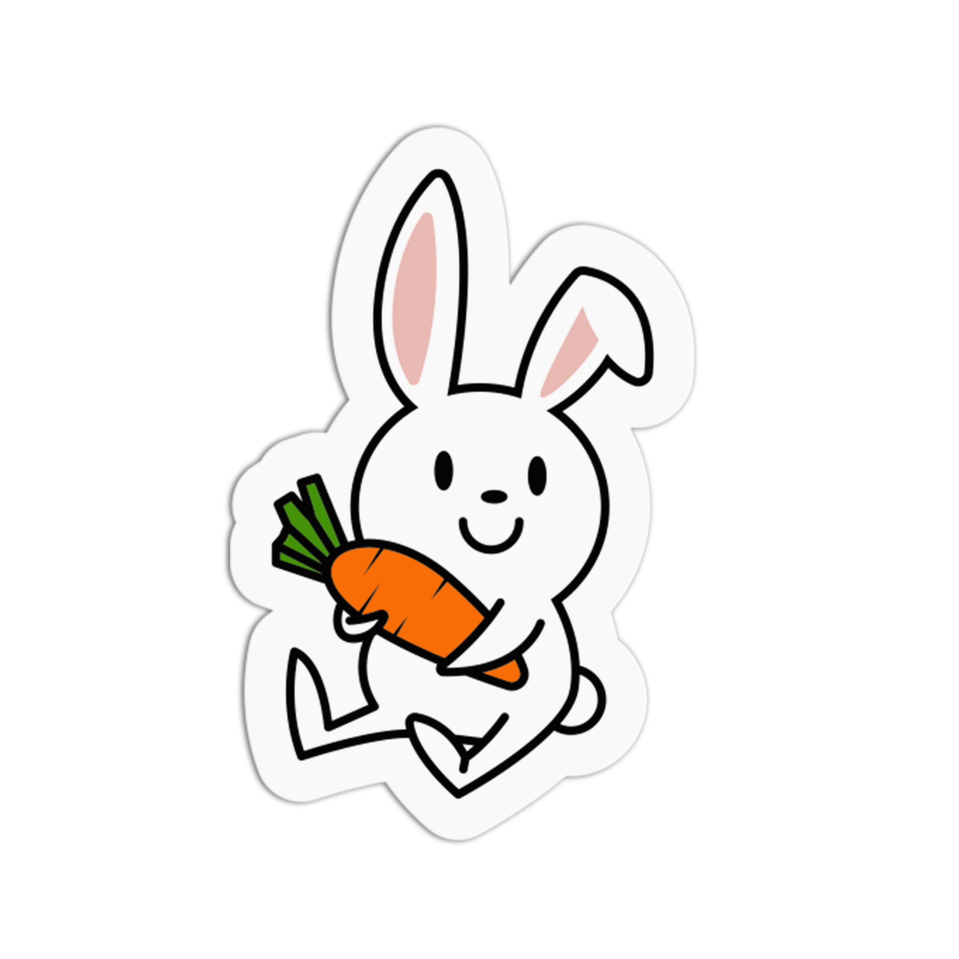 Carrot Hugger Dreamy Bunny Sticker - The Stkr Store