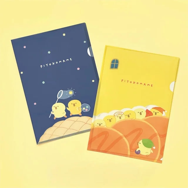 Mind Wave A4 Clear File Piyokomame