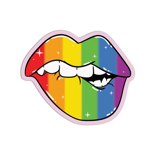 Lips LGBT Stickers