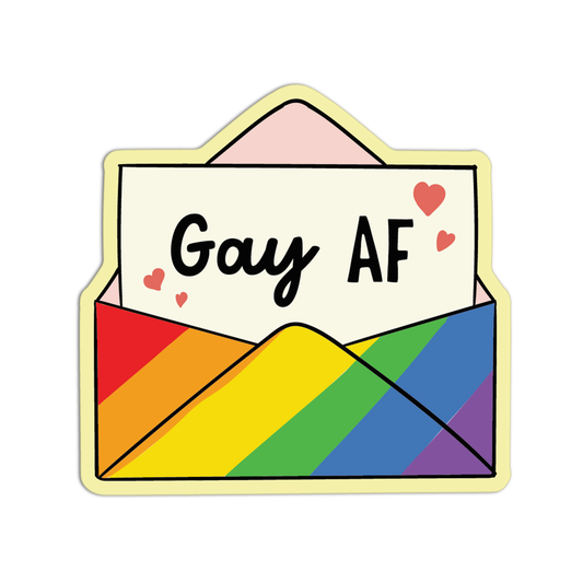 Gay Af LGBT Stickers