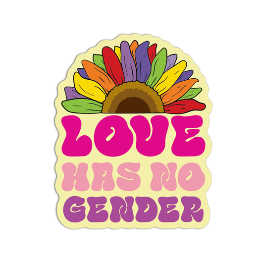 Love Has No Gender LGBT Stickers